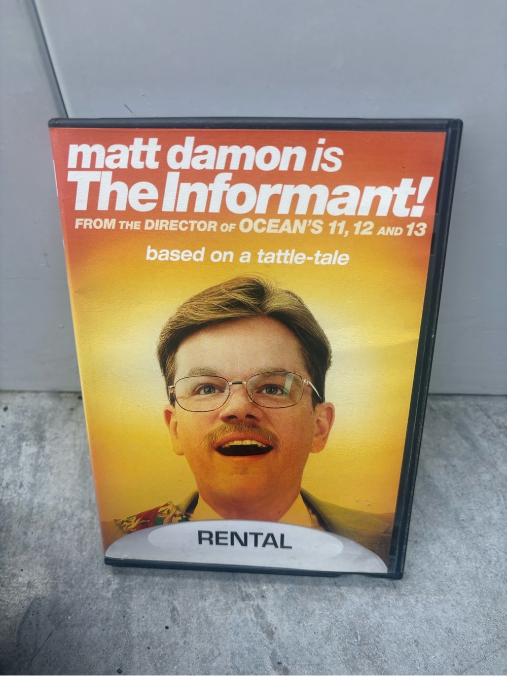 The Informant with Matt Damon DVD
